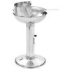 Pedestal Charcoal BBQ Grill Stainless Steel