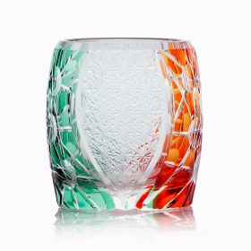 Lead-free Crystal Glass Hand Carved Cup (Option: Mars)