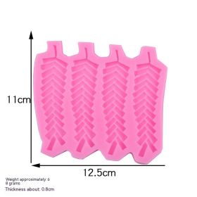 Modeling Cake Decoration Silicone Mold Chinese Cake Chocolate Mold (Option: 2 Pink A207)