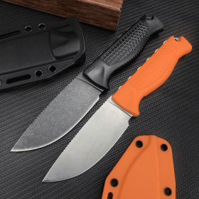 Fixed Blade Mini Tactical Survival Straight Knife (Option: Black-Dagger)