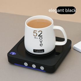 High Temperature Coffee Heating Mat Fabulous Thermal Appliance (Option: Black European Standard)